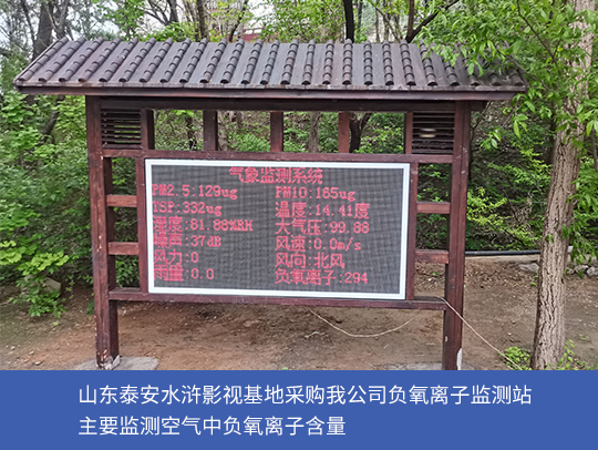 影視基地用負(fù)氧離子監(jiān)測設(shè)備
